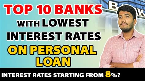Best Loan Rates For Personal Loans